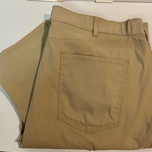 Denali Men's Flex Stretch Waist Sz 40 x 30 Straight Khaki Preowned See Pics